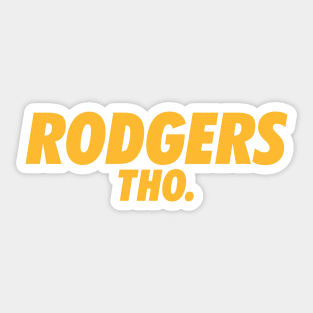 Rodgers Tho. Sticker